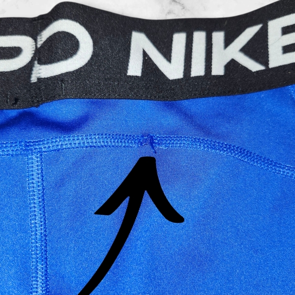 Nike Pro Girls Shorts - Picture 3 of 7
